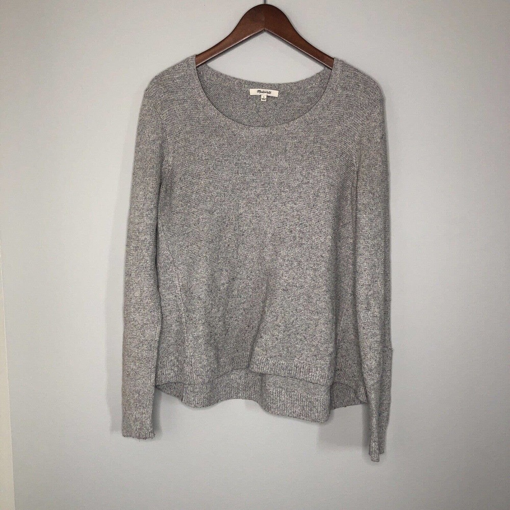 Madewell Gray Crew Neck Sweater